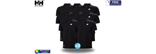 8 x Helly Hansen Polo Shirt Deal