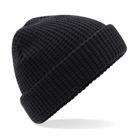 Classic waffle knit beanie