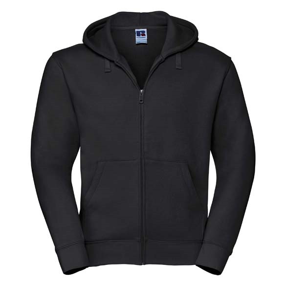 Authentic zipped hooded sweat