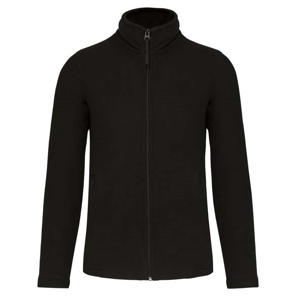 Zip-through microfleece jacket