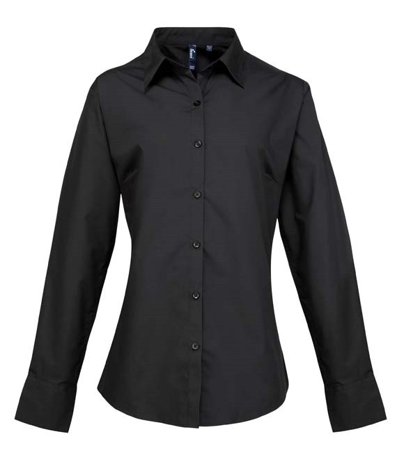 Women&#39;s supreme poplin long sleeve shirt