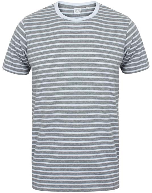 Unisex striped T