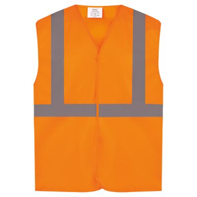 Hi-vis railway waistcoat class 2 (HVW118PE) Thumbnail