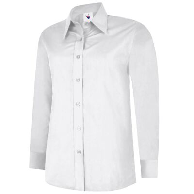 Ladies Poplin Full Sleeve Shirt Thumbnail