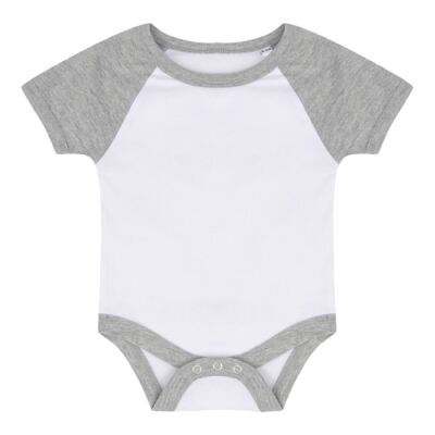 Essential short-sleeved baseball bodysuit Thumbnail