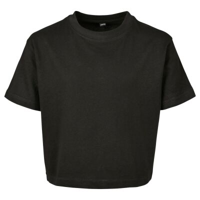 Girls cropped Jersey tee Thumbnail